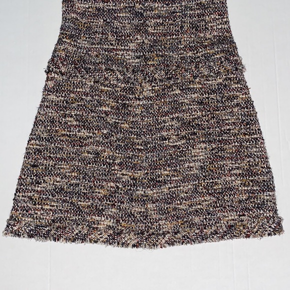 Channel Sleeveless Tweed Dress - Picture 7 of 11